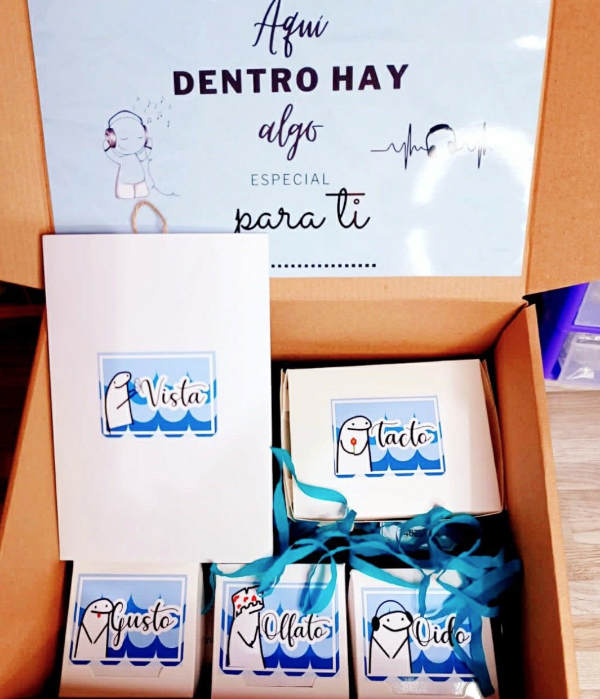 Regalos inolvidables para la novia en su despedida de soltera caja de los 5 sentidos - Regalos inolvidables para la novia en su despedida de soltera